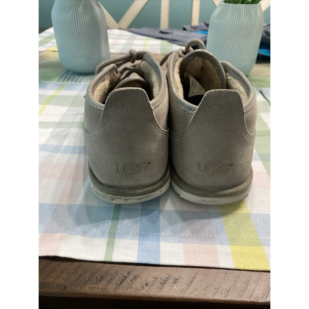 UGG Men's Size 7 Casual Suede Chukka Boots Fleece Lined Warm‎ Winter Shoes
